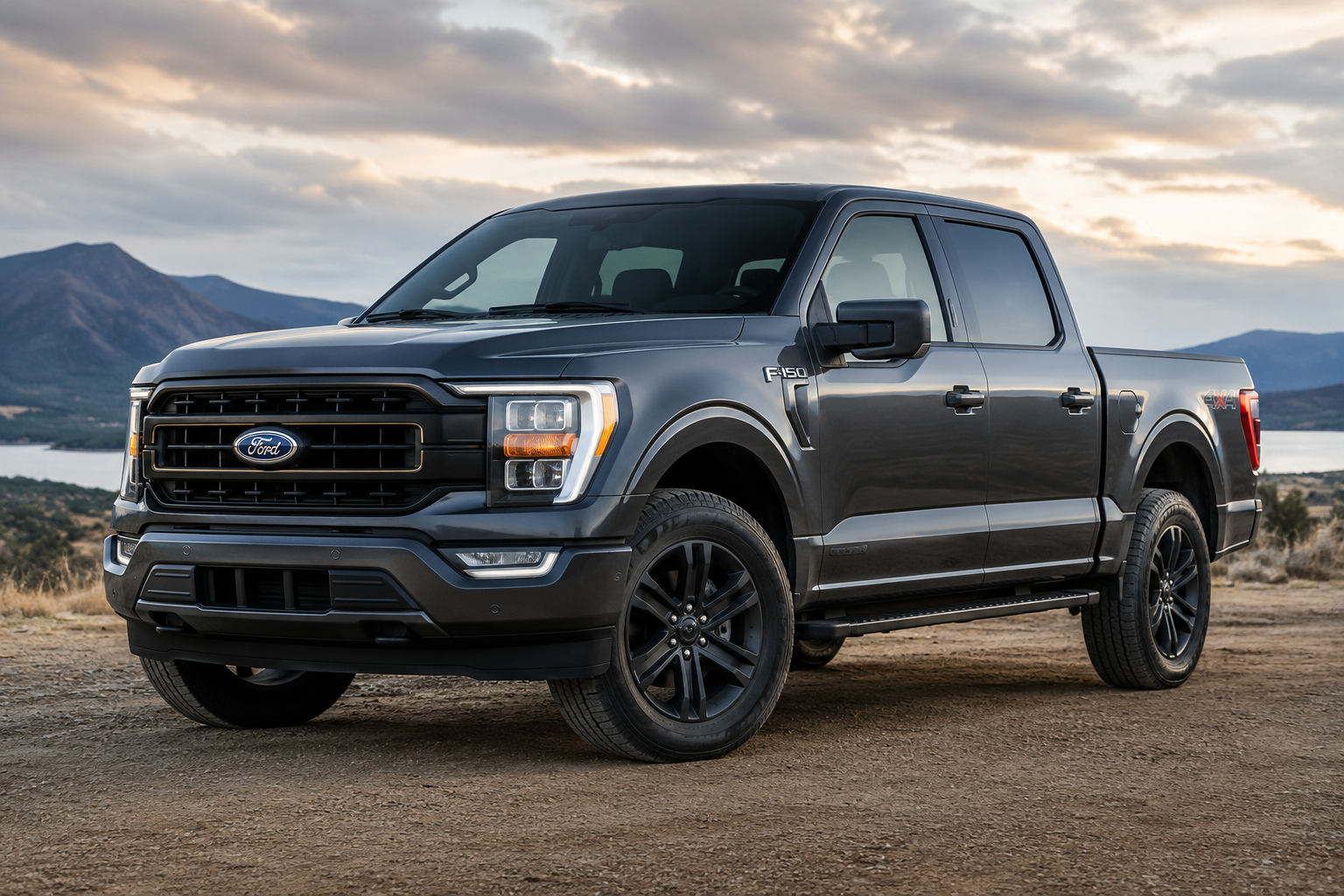 Ford F150 in desert